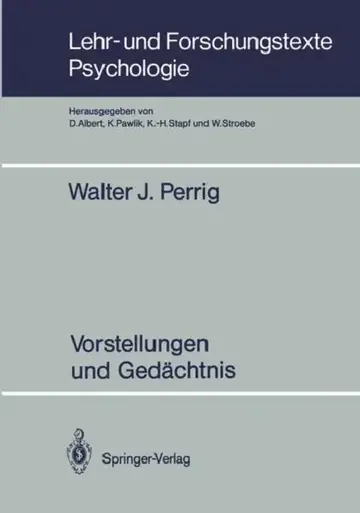 Cover of Vorstellungen Und Gedächtnis