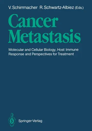 Cover of Cancer Metastasis