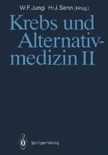 Cover of Krebs Und Alternativmedizin II