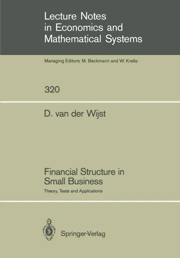 Cover of Financial Structure in Small Business