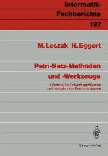 Cover of Petri-Netz-Methoden Und -Werkzeuge