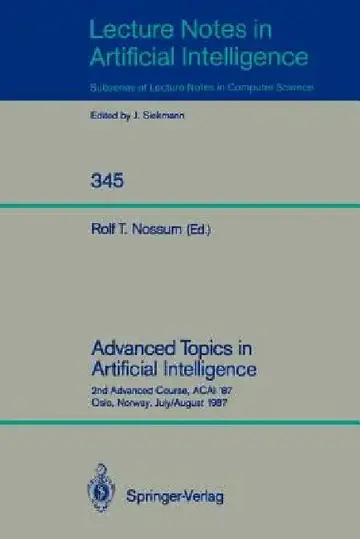 Cover of Advanced Topics in Artificial Intelligence