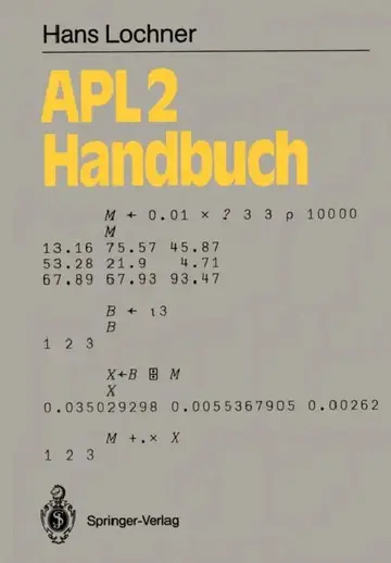 Cover of Apl2-Handbuch