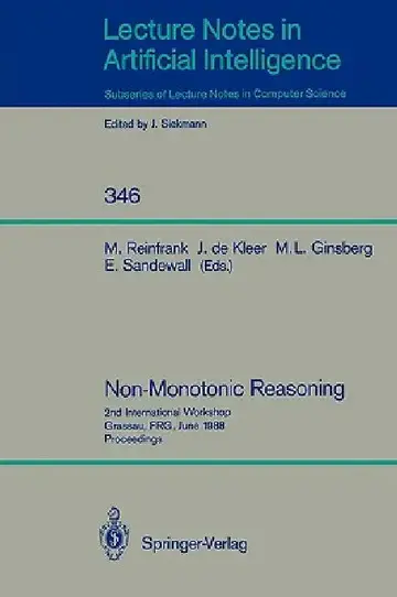 Cover of Non-Monotonic Reasoning