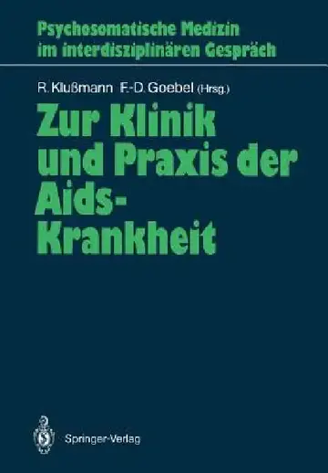 Cover of Zur Klinik Und PRAXIS Der Aids-Krankheit