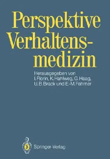 Cover of Perspektive Verhaltensmedizin