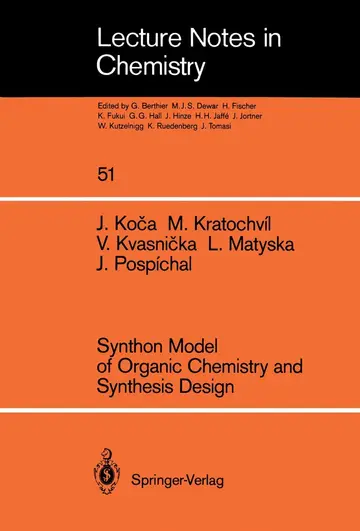 Cover of Synthon Model of Organic Chemistry and Synthesis Design