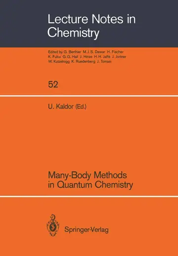 Cover of Many-Body Methods in Quantum Chemistry