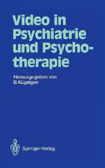 Cover of Video in Psychiatrie Und Psychotherapie