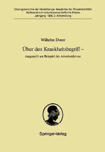 Cover of Über Den Krankheitsbegriff -- Dargestellt Am Beispiel Der Arteriosklerose