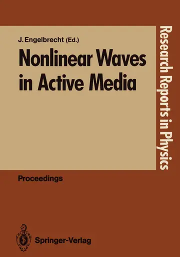 Cover of Nonlinear Waves in Active Media