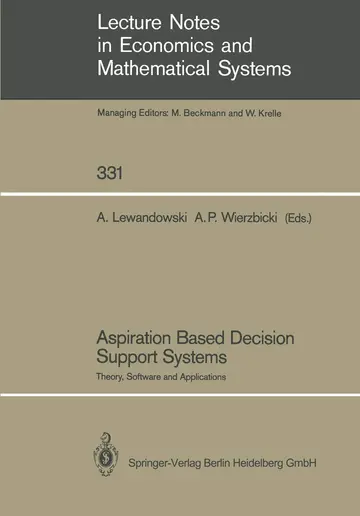 Cover of Aspiration Based Decision Support Systems