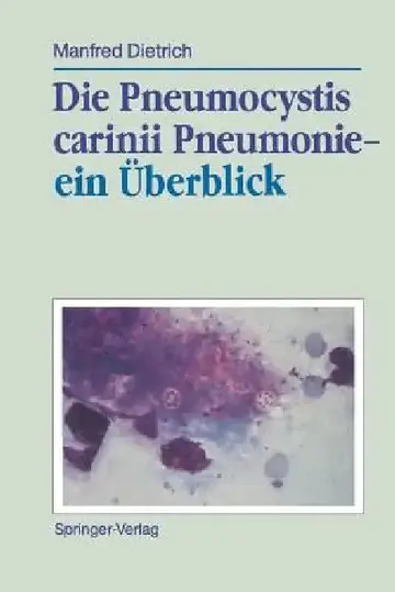 Cover of Die Pneumocystis Carinii Pneumonie-- Ein Überblick