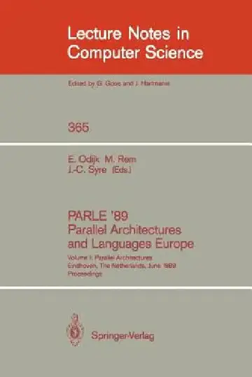 Cover of Parle '89 - Parallel Architectures and Languages Europe