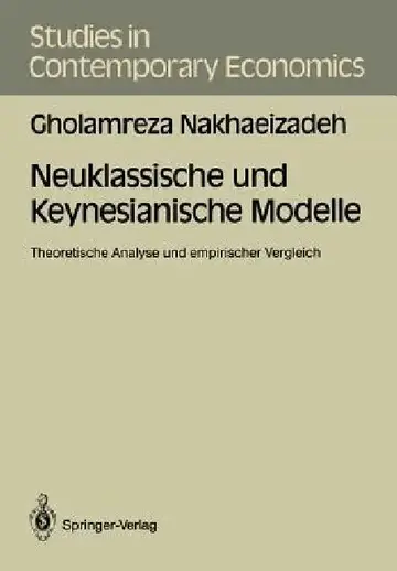Cover of Neuklassische Und Keynesianische Modelle