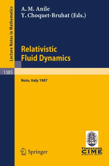 Cover of Relativistic Fluid Dynamics