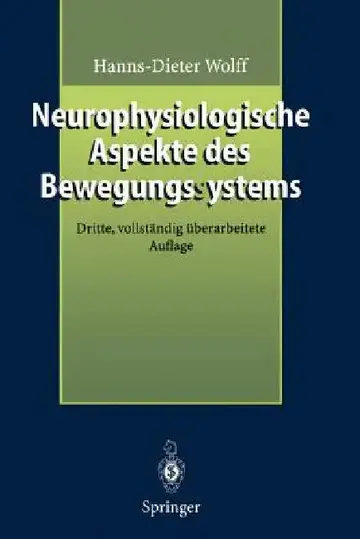 Cover of Neurophysiologische Aspekte Des Bewegungssystems