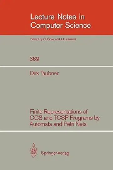 Cover of Finite Representations of CCS and Tcsp Programs by Automata and Petri Nets