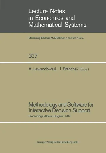 Cover of Methodology and Software for Interactive Decision Support