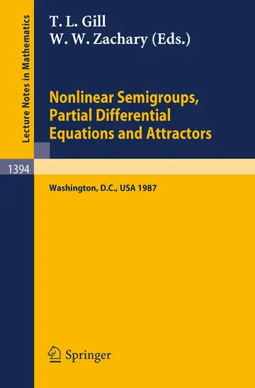 Cover of Nonlinear Semigroups, Partial Differential Equations and Attractors
