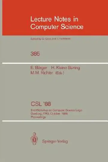 Cover of Csl'88