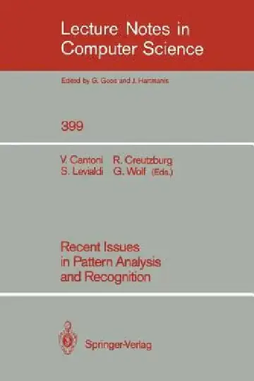 Cover of Recent Issues in Pattern Analysis and Recognition