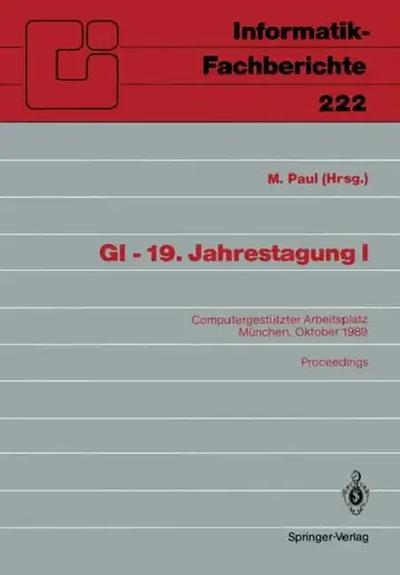 Cover of GI -- 19. Jahrestagung I