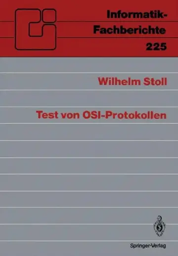 Cover of Test Von Osi-Protokollen