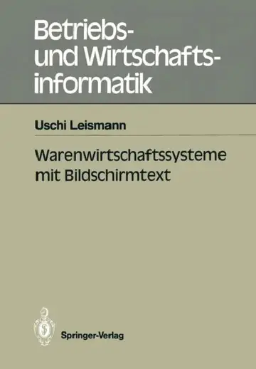 Cover of Warenwirtschaftssysteme Mit Bildschirmtext