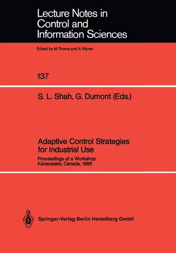 Cover of Adaptive Control Strategies for Industrial Use