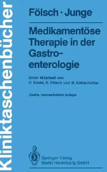 Cover of Medikamentöse Therapie in Der Gastroenterologie