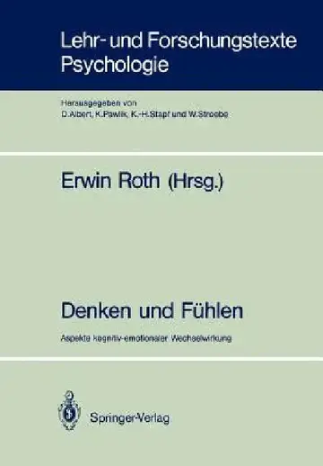 Cover of Denken Und Fühlen