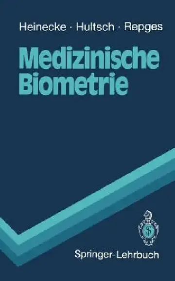 Cover of Medizinische Biometrie