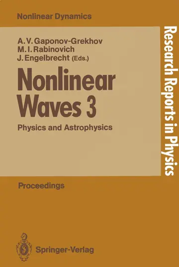 Cover of Nonlinear Waves 3