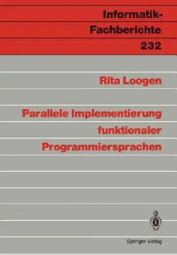 Cover of Parallele Implementierung Funktionaler Programmiersprachen