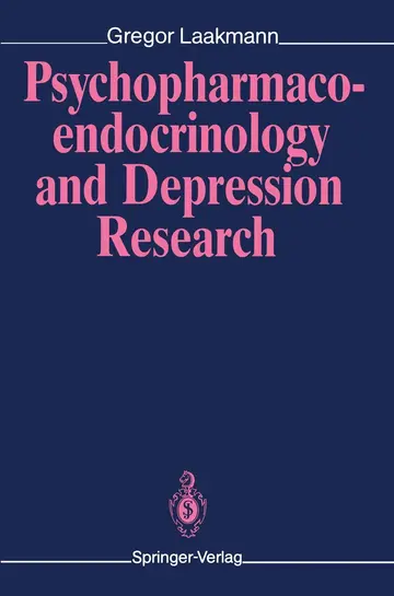 Cover of Psychopharmacoendocrinology and Depression Research