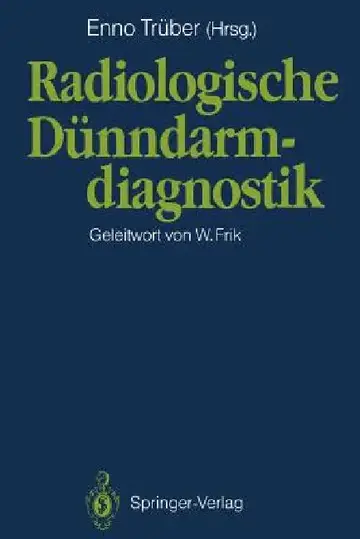 Cover of Radiologische Dünndarmdiagnostik