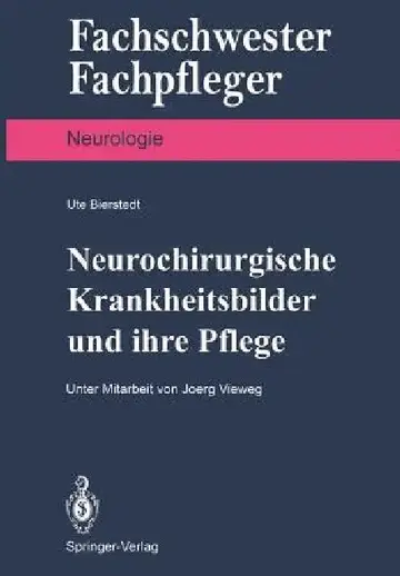 Cover of Neurochirurgische Krankheitsbilder Und Ihre Pflege