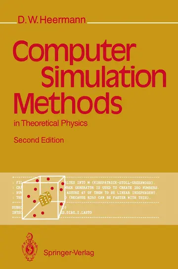 Cover of Computer Simulation Methods in Theoretical Physics