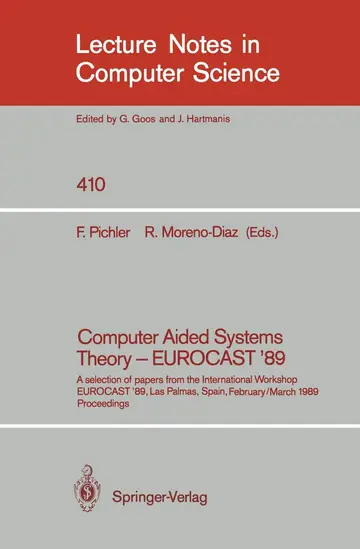 Cover of Computer Aided Systems Theory - EUROCAST '89