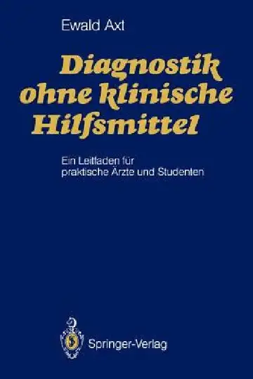 Cover of Diagnostik Ohne Klinische Hilfsmittel