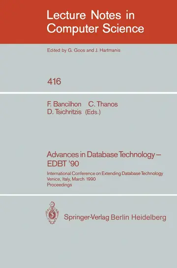 Cover of Advances in Database Technology - EDBT '90