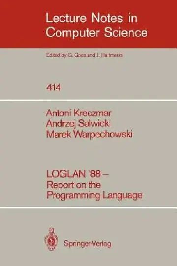 Cover of Loglan '88 - Report on the Programming Language