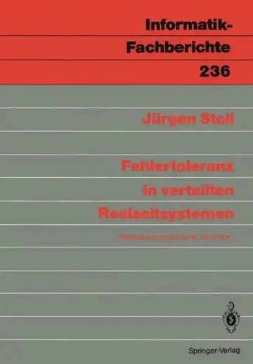 Cover of Fehlertoleranz in Verteilten Realzeitsystemen