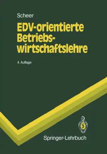 Cover of Edv-Orientierte Betriebswirtschaftslehre