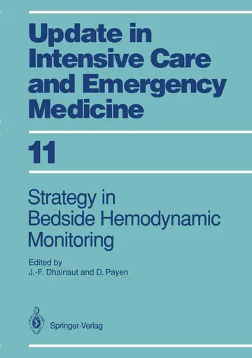 Cover of Strategy in Bedside Hemodynamic Monitoring