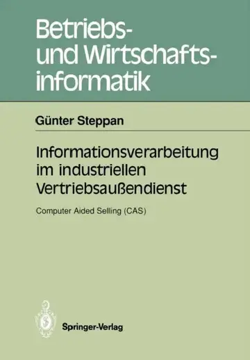 Cover of Informationsverarbeitung Im Industriellen Vertriebsaußendienst