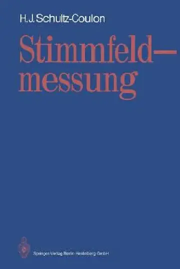 Cover of Stimmfeldmessung