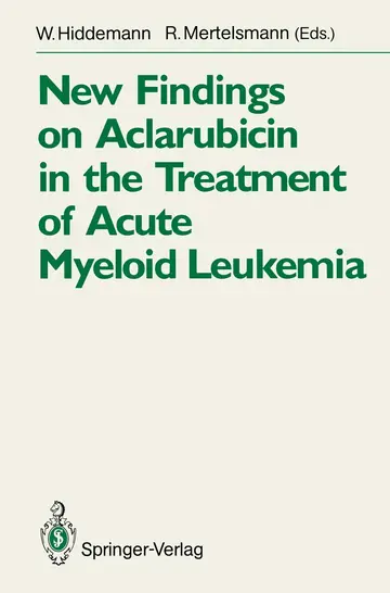 Cover of New Findings on Aclarubicin in the Treatment of Acute Myeloid Leukemia