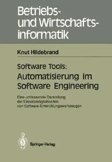 Cover of Software Tools